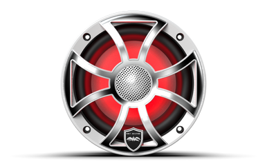 REVO 6 XS-W-SS V3 | REVO Series 6.5-inch High-Output Component Style Coaxial Speakers w/ XS-White-Stainless Steel RGB Grilles - Image 6