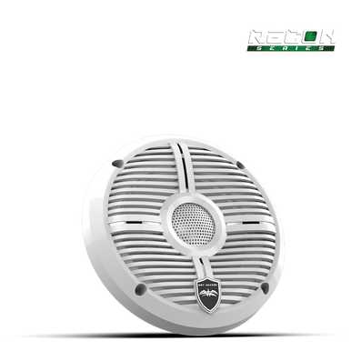 RECON 6 XW-W RGB | RECON™ Series 6.5-inch High-Output Component Style Coaxial Speakers w/ XW-White RGB Grilles