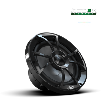 RECON 8-BG RGB | RECON™ Series 8-inch High-Output Component Style Coaxial Speakers w/ XS-Black RGB Grilles - Image 2