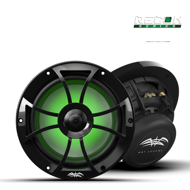 RECON 8-BG RGB | RECON™ Series 8-inch High-Output Component Style Coaxial Speakers w/ XS-Black RGB Grilles - Image 4