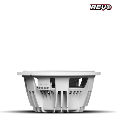 REVO 10 FA S4-W V2 | Wet Sounds REVO Series 10-inch Free-Air Marine Subwoofer - 4Ω White