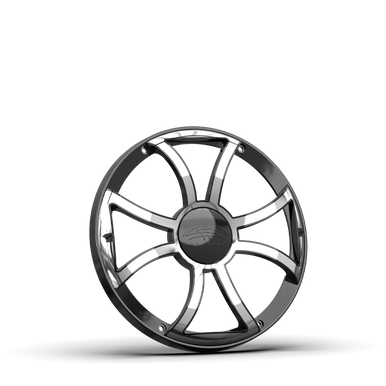 REVO 10 XS-G-SS GRILLE V3 | REVO 10 XS-Gunmetal Stainless Steel Subwoofer Grille v3