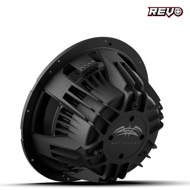 REVO 12 FA S2-B V2 | Wet Sounds REVO Series 12-inch Free-Air Marine Subwoofer - 2Ω Black