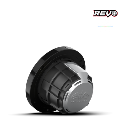 REVO 6 XS-S V3 | REVO Series 6.5-inch High-Output Component Style Coaxial Speakers w/ XS-Silver RGB Grilles