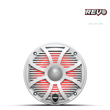 REVO 6 SW-W V3 | REVO Series 6.5-inch High-Output Component Style Coaxial Speakers w/ SW-White RGB Grilles - Image 3