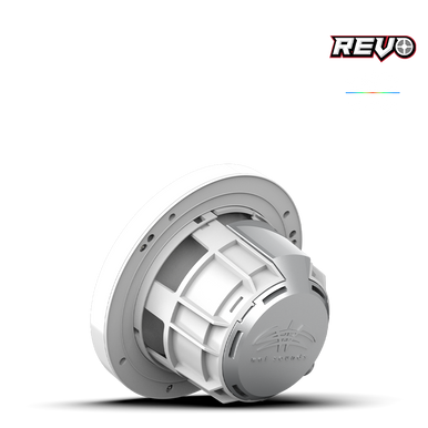 REVO 6-SWW | REVO Series 6.5-inch High-Output Component Style Coaxial Speakers w/ SW-White RGB Grilles