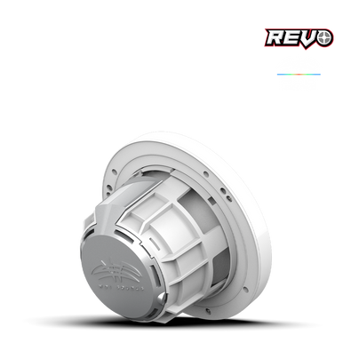 REVO 6 SW-W V3 | REVO Series 6.5-inch High-Output Component Style Coaxial Speakers w/ SW-White RGB Grilles - Image 4