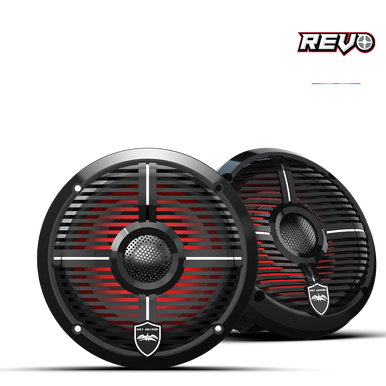 REVO 6 XW-B V3 | REVO Series 6.5-inch High-Output Component Style Coaxial Speakers w/ XW-Black RGB Grilles - Image 6