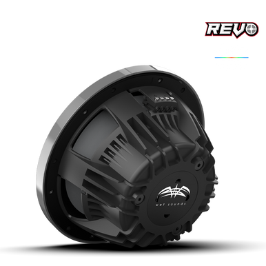 REVO CX-10 XS-S S2 | REVO Series 10-inch High-Output Component Style Coaxial Speakers w/ XS-Silver RGB Grilles