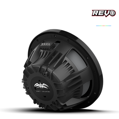 REVO CX-10 SW-B S2 | REVO Series 10-inch High-Output Component Style Coaxial Speakers w/ SW-Black RGB Grilles - Image 4