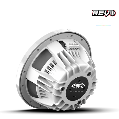 REVO CX-10 SW-W S2 | REVO Series 10-inch High-Output Component Style Coaxial Speakers w/ SW-White RGB Grilles - Image 6